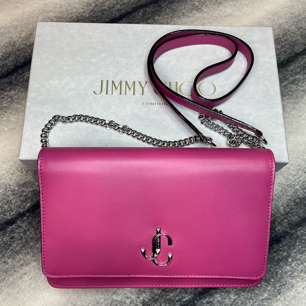 Jimmy Choo Pink Crossbody Bag